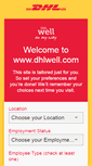 Mobile Screenshot of dhlwell.com